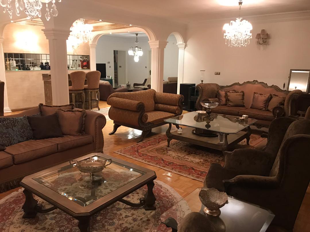 fully furnished apartment in Tehran Kamraniyeh