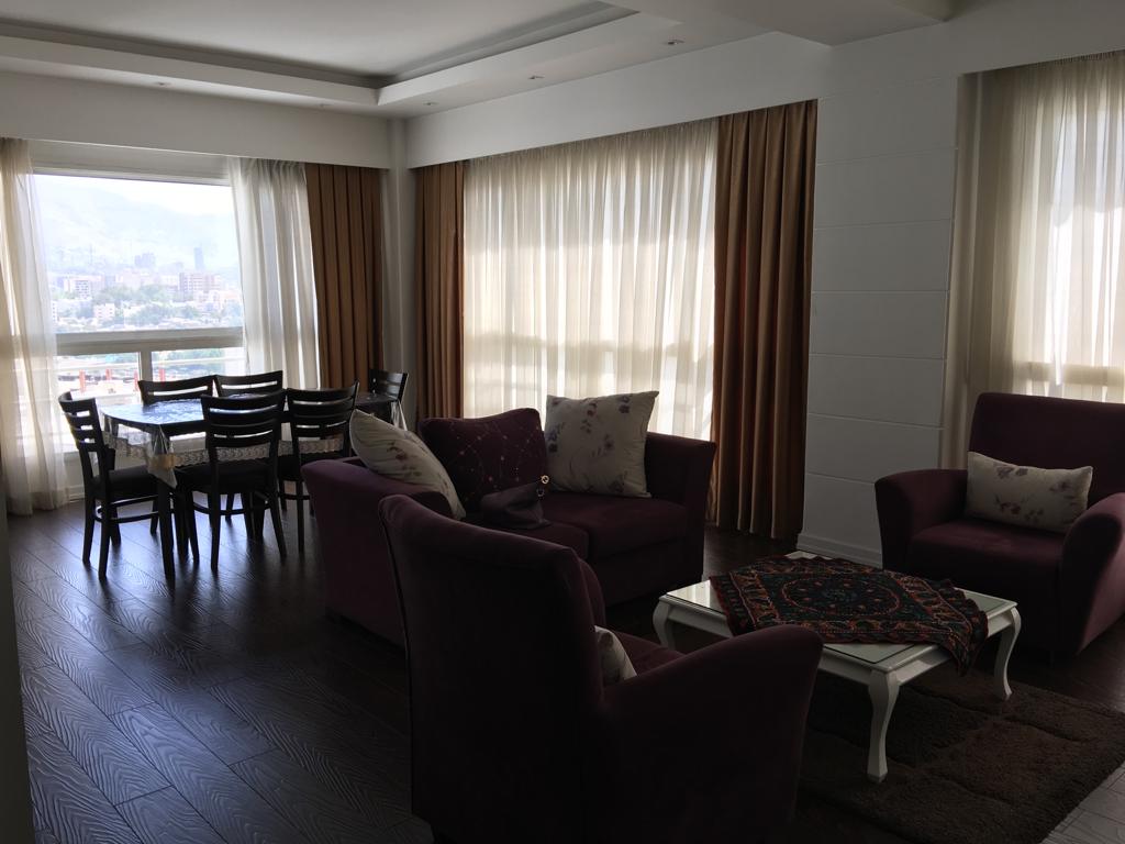 fully furnished apartment in Tehran Shahrak-e Gharb