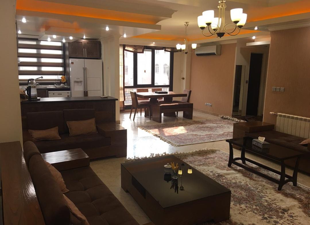 fully furnished apartment for rent in Tehran Saadat Abad