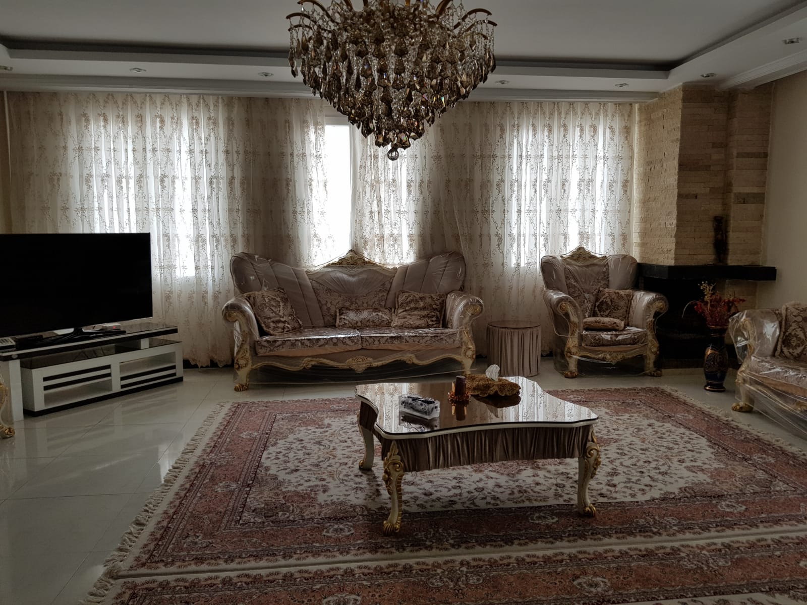 furnished apartment for renting in Tehran Saadat Abad