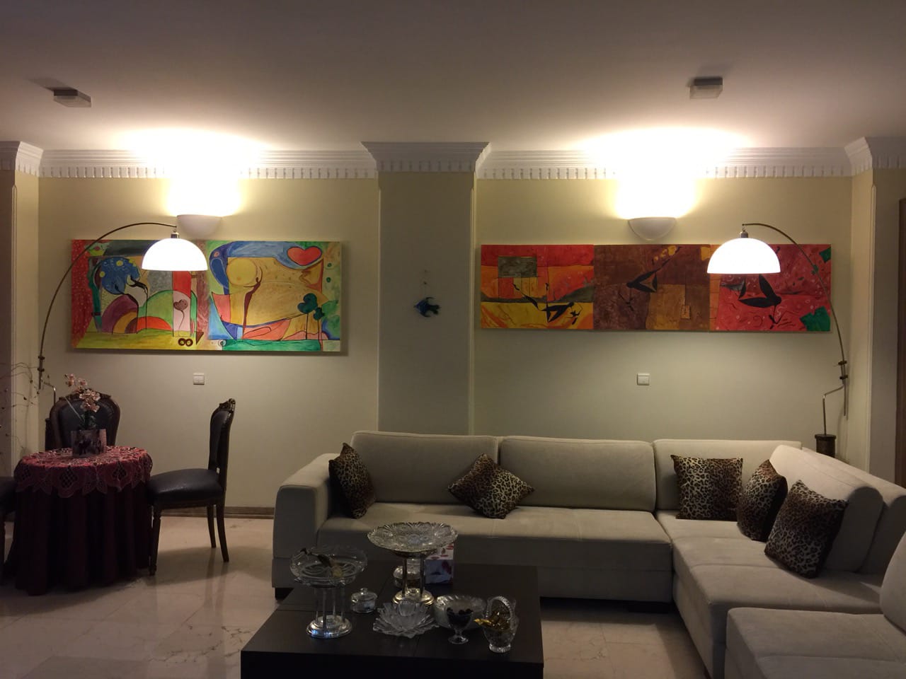 furnished apartment for rent in Tehran Farmanieh
