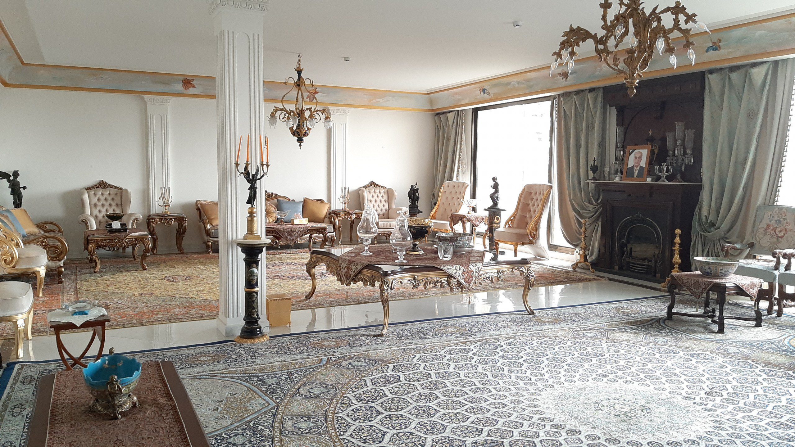 furnished penthouse for renting in Tehran Zafaraniyeh