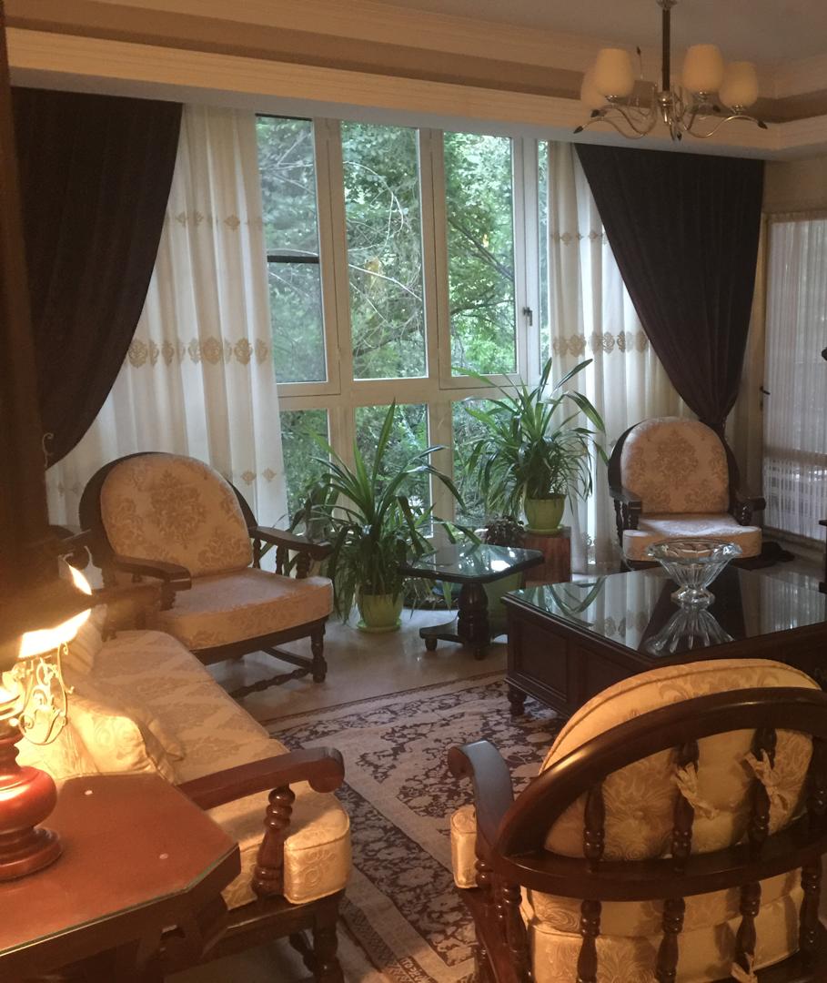 furnished apartment for rent near Vanak in Tehran