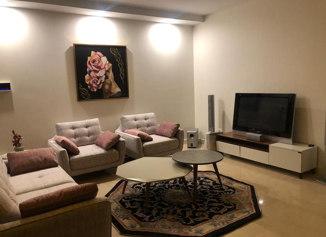 fully furnished apartment for rent in Zafaraniyeh Tehran