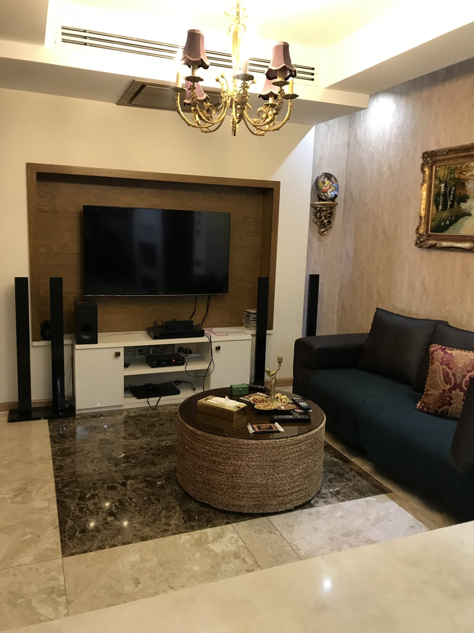 fully furnished apartment for rent in Tehran Sa'adat Abad