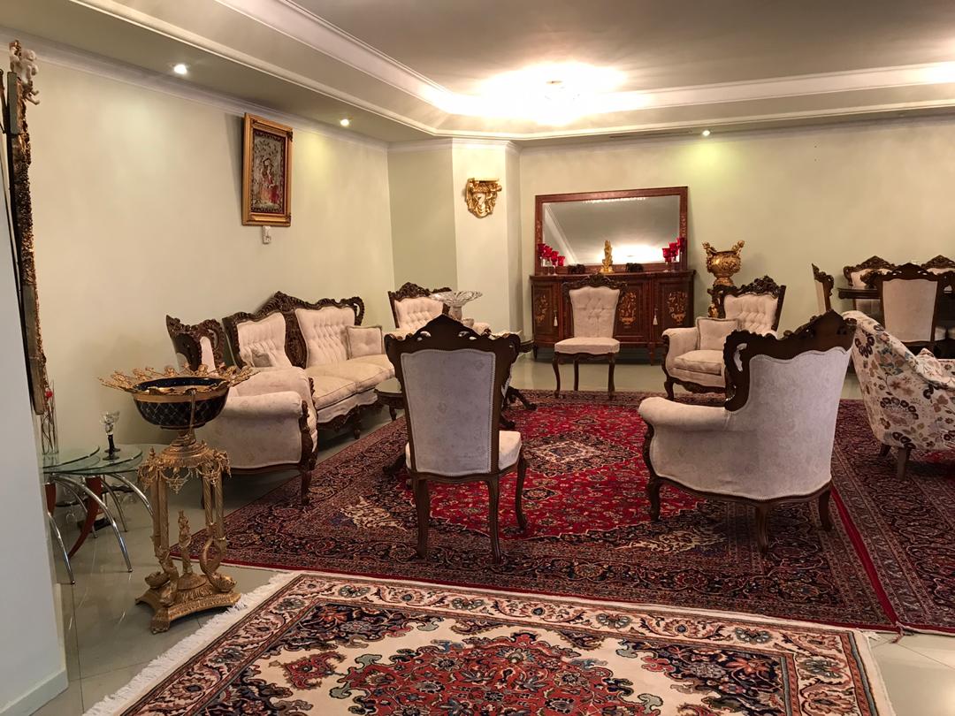 fully furnished flat for renting in Farmanieh Tehran
