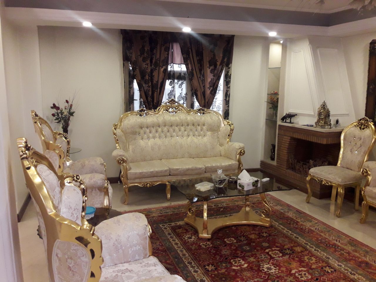 duplex furnished apartment for rent in Elahiyeh Tehran