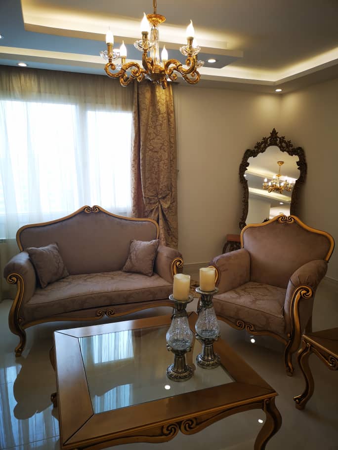 furnished flat for rent in Tehran Shahrak-e Gharb