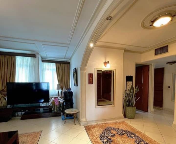 cozy furnished apartment for rent in Tehran Zafaraniyeh
